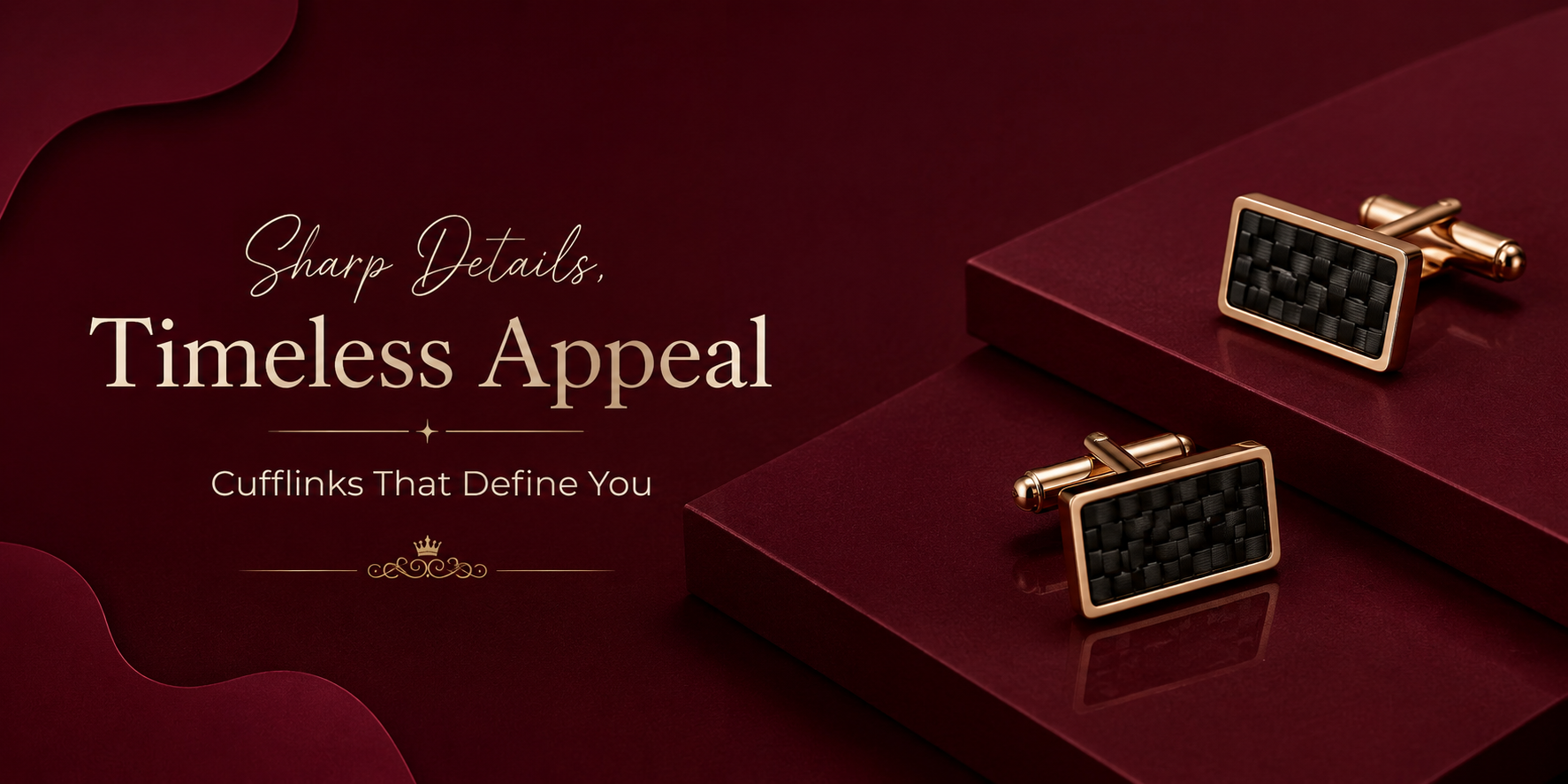 Silver Cufflinks collection banner